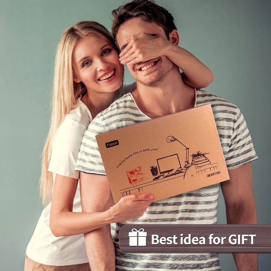 Wood Phone Docking Station Black Key Holder Wallet Stand Watch Organizer Men Gift Husband Wife Anniversary Dad Birthday Nightstand Purse Father Graduation Male Travel Perfect Gadgets