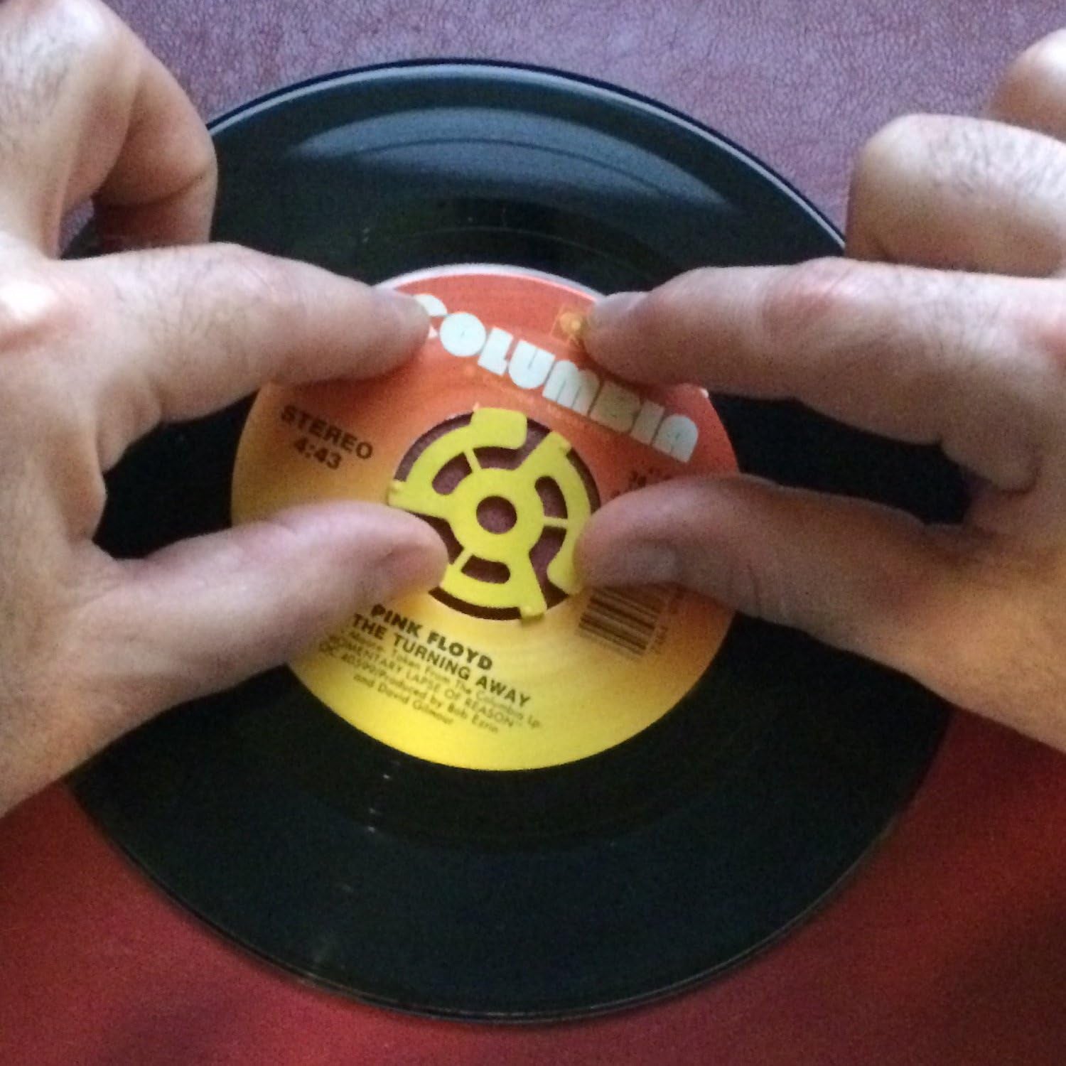 (10 Pack) TEN Yellow Plastic 45 RPM 7 Inch Vinyl Record Adaptor - 7" Inserts