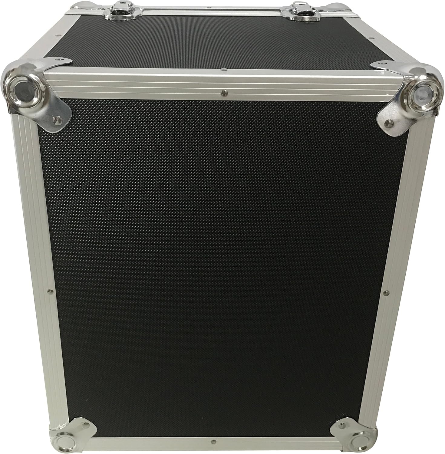 (1) Aluminum Heavy Duty 12" LP Vinyl Record Album Storage Box (Black/Holds 125 Records)
