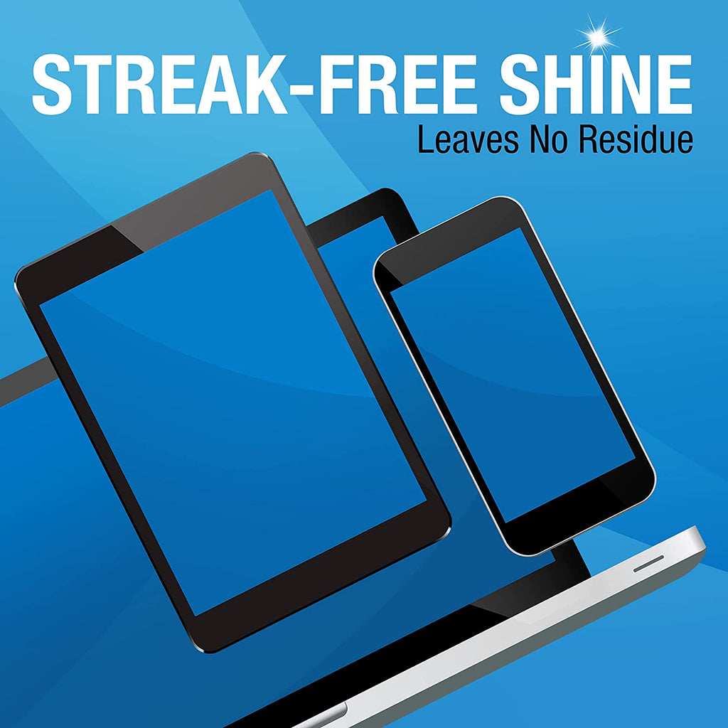 Miraclewipes for Electronics Cleaning - Screen Wipes Designed for TV, Phones, Monitors and More - Includes Microfiber Towel - (30 Count)