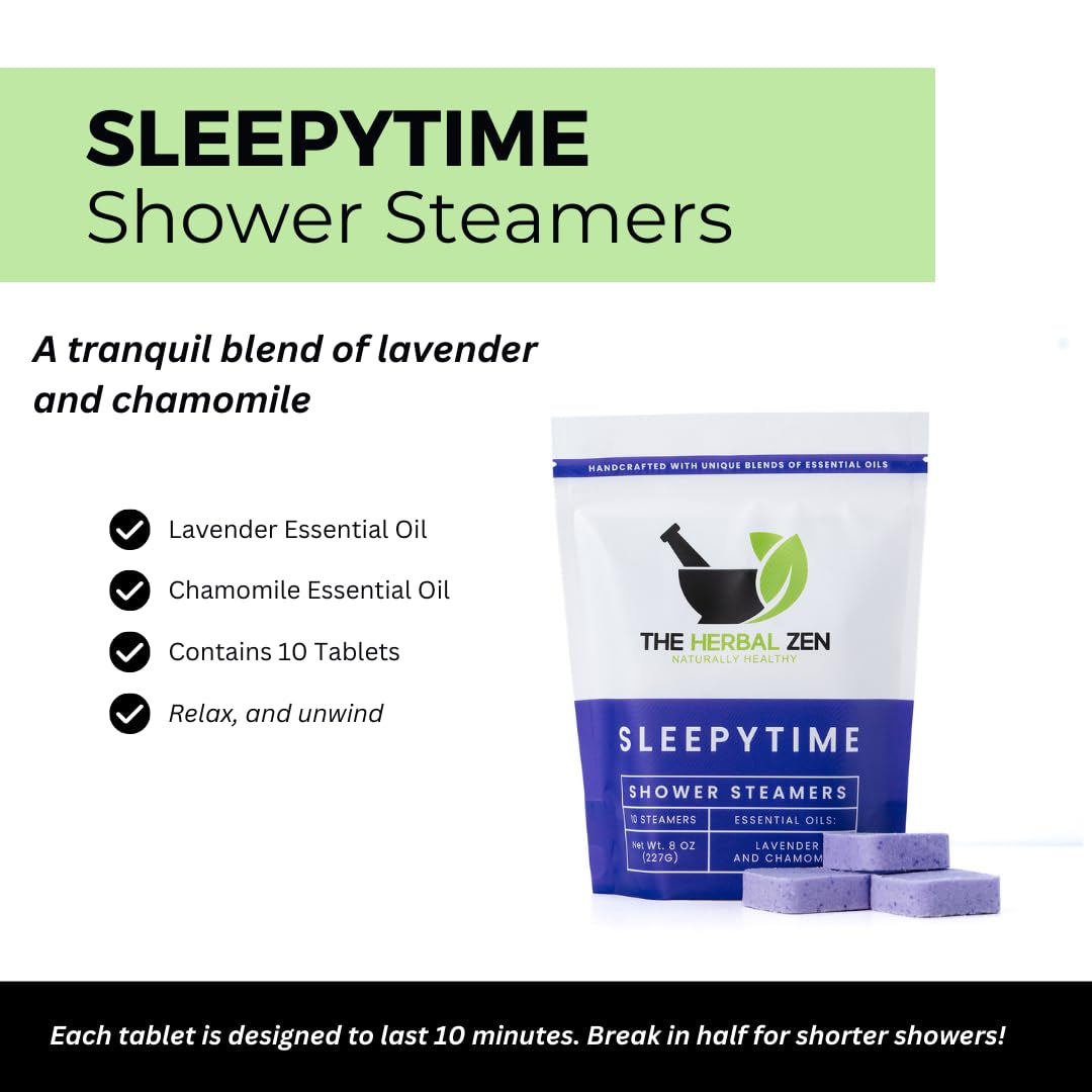 Lavender Shower Steamers Aromatherapy with Essential Oils, Made in the USA Shower Bombs, Shower Bomb Aromatherapy, Relaxing Gifts for Women, Spa Day Gifts, Birthday Gifts for Women and Men