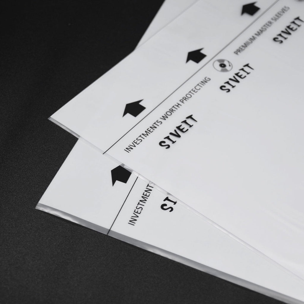 Vinyl Record Inner Sleeves - 100 Pack Anti-Static Vinyl Protective Inner Slee...