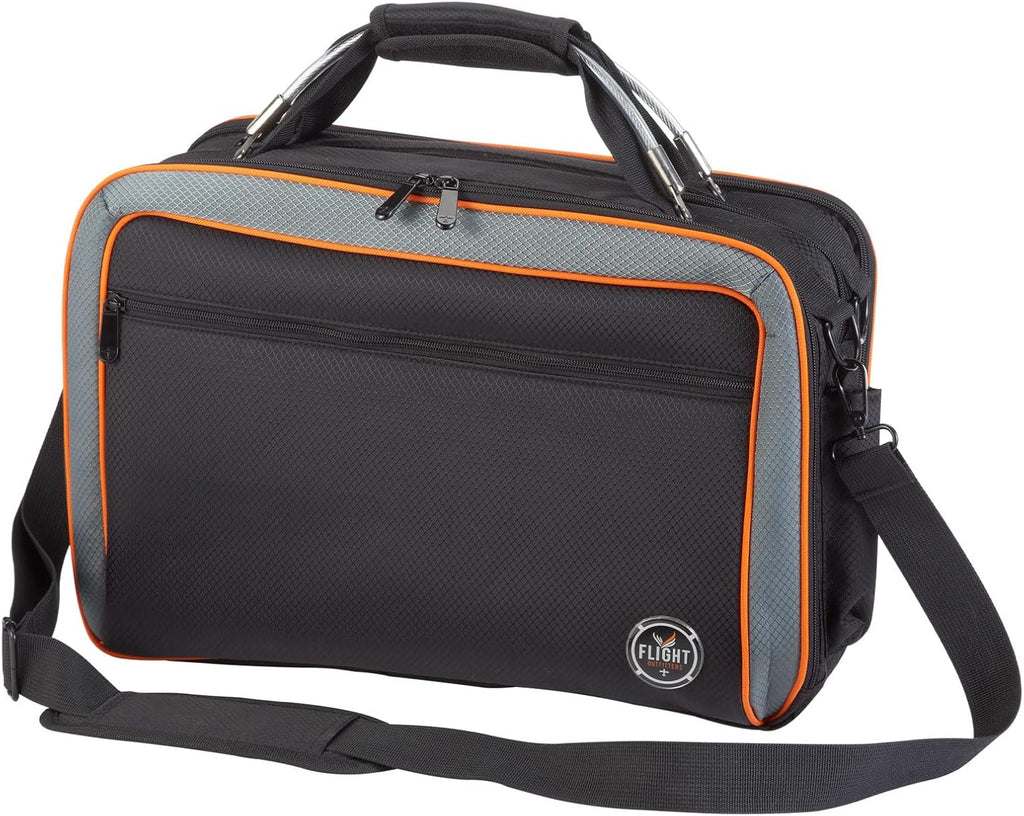 Lift XL Flight Bag | Durable Aviation 2-Headset Padded Pilot Bag, with Multiple Pockets & Shoulder Strap