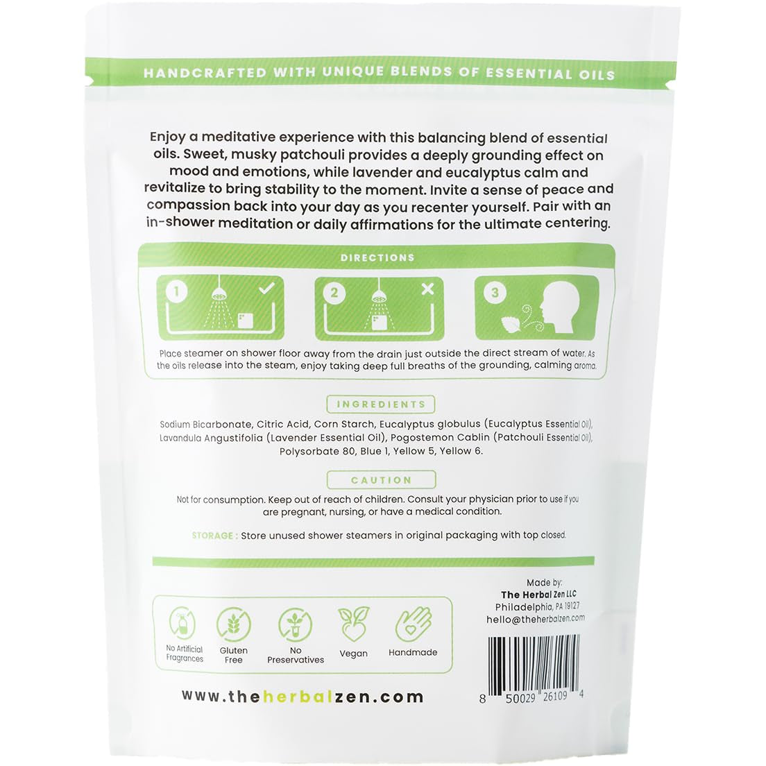 Recenter Shower Steamers Aromatherapy with Lavender and Eucalyptus Essential Oils, Aromatherapy Shower Bombs, Self Care Gift, Birthday Gift for Women, Bath Steamer for Women and Men