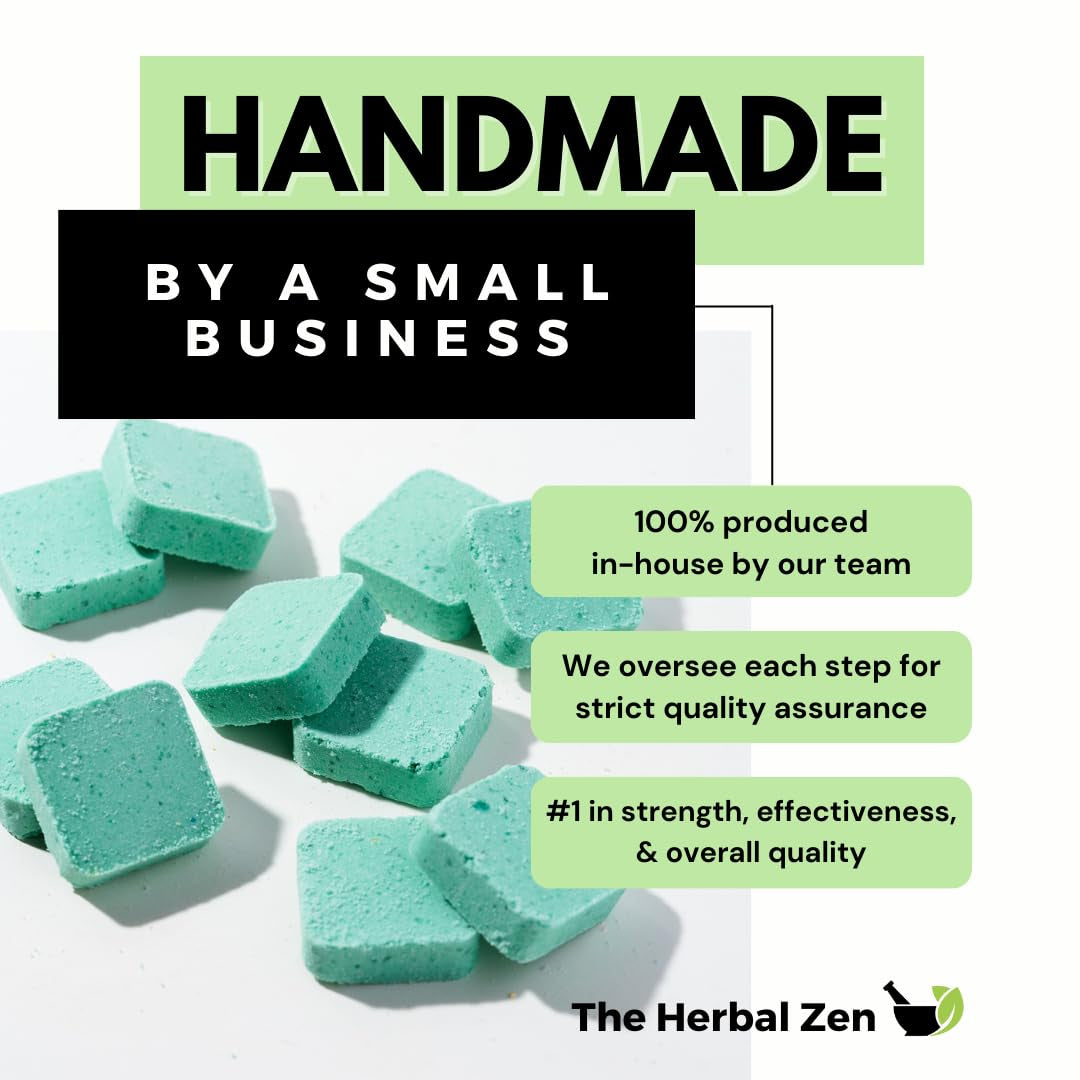 Recenter Shower Steamers Aromatherapy with Lavender and Eucalyptus Essential Oils, Aromatherapy Shower Bombs, Self Care Gift, Birthday Gift for Women, Bath Steamer for Women and Men